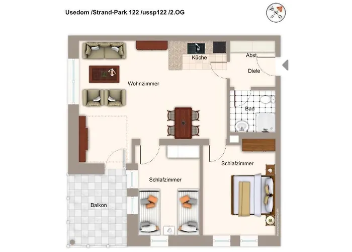 Strand-park Strand-park 122 Apartment Heringsdorf (Usedom)
